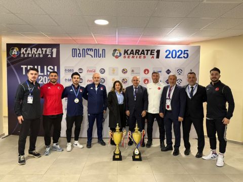 KARATE 1 SERIES A TİFLİS'TE 7 MADALYA