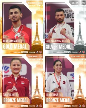 KARATE 1 PREMİER LİG PARİS MÜSABAKALARI TAMAMLANDI